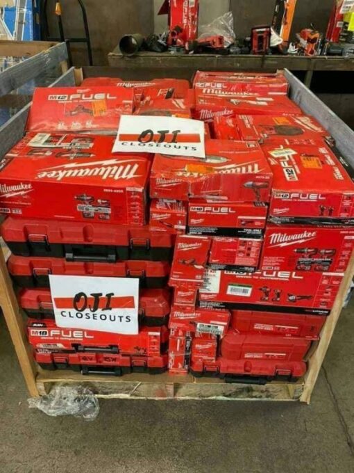 Milwaukee Tool Pallets For Sale (40 -60 Units For $1500)